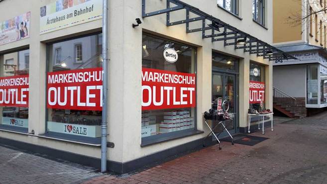 Berting: Markenschuhe zu Outlet-Preisen in Gelnhausen